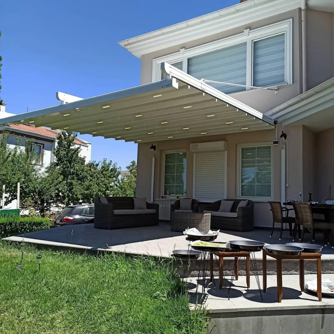 تركيب المظلات والسواتر