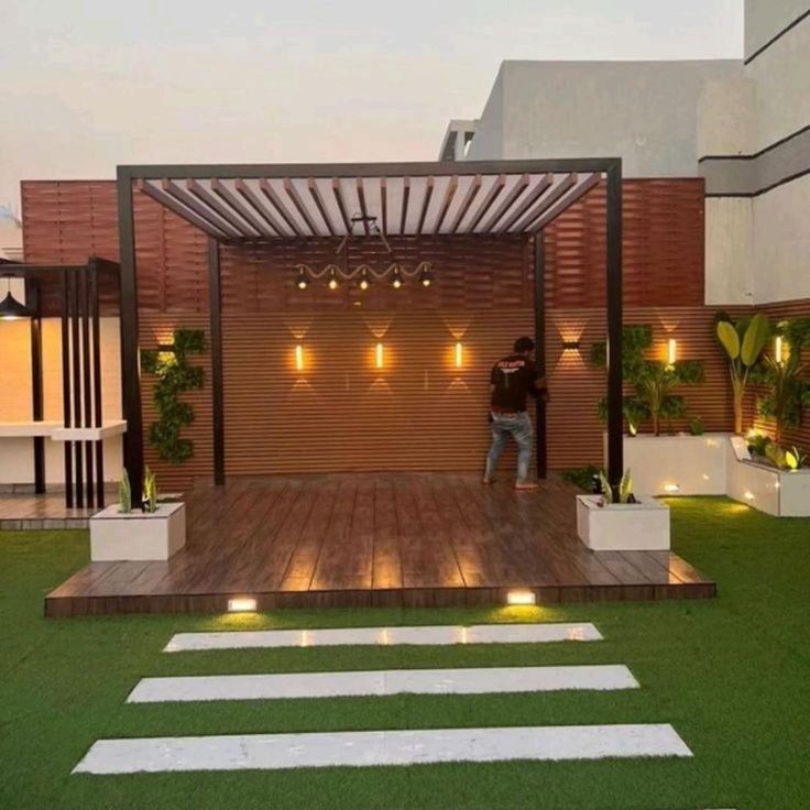 تركيب البرجولات