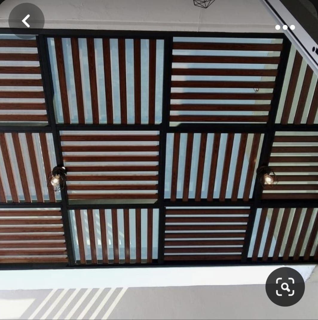 برجولات للمساحات المستديرة