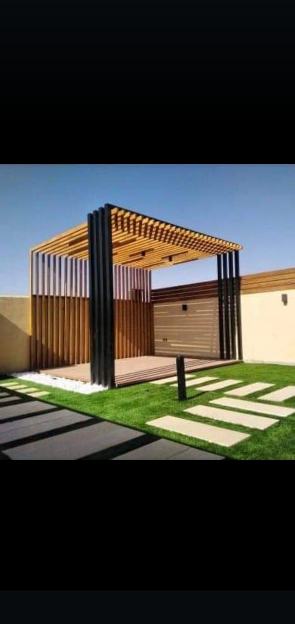 برجولات للمساحات المعقدة